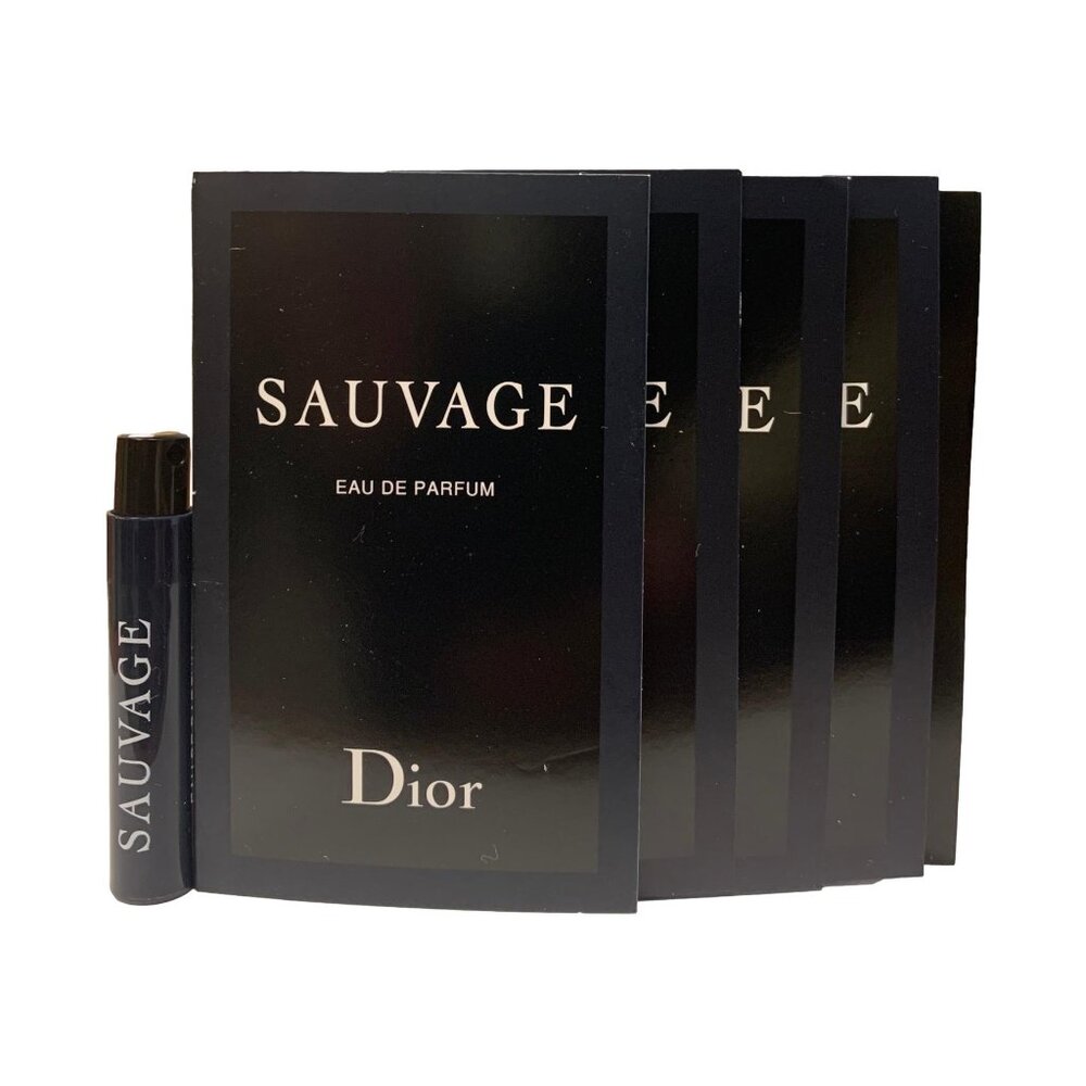 Christian Dior 4 Piece Sauvage Eau De Parfum Sample Spray 1ml each